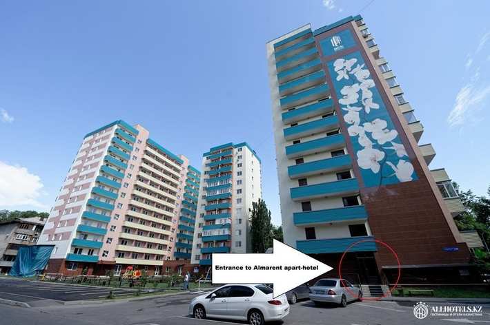 Almarent Apart hotel Казыбек би, 139 в Алматы