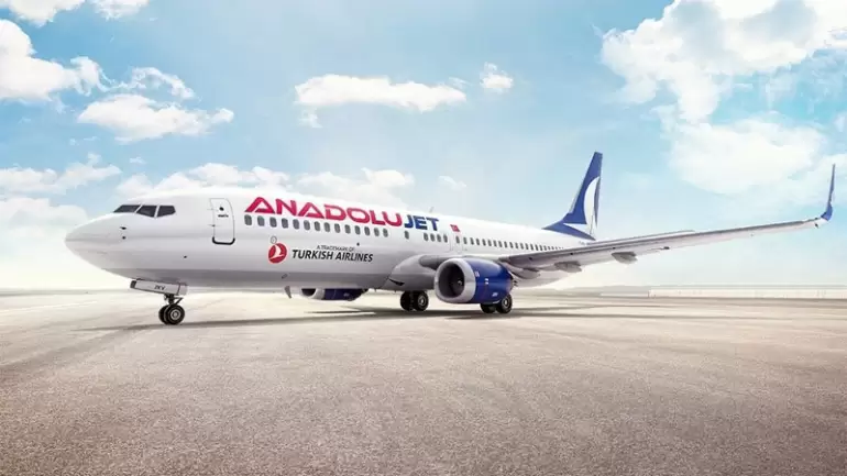Турецкий Anadolujet открыл рейсы между Анкарой и Алматы