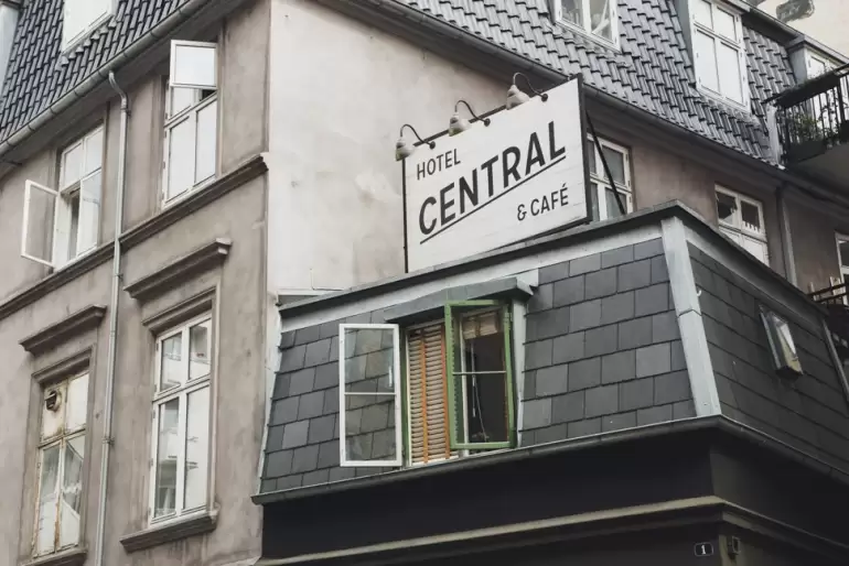 Самые маленькие отели мира: Hotel Central & Cafe, Копенгаген