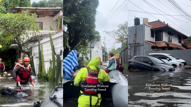 Туристы на Бали призваны к осторожности из-за сильных наводнений и дождей