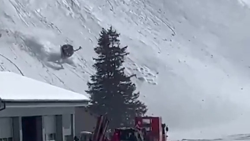 Трагедия в Швейцарии: канатная дорога упала с высоты с пассажиркой внутри